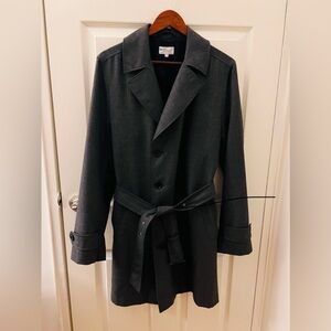 Gant Charcoal Gray Raincoat